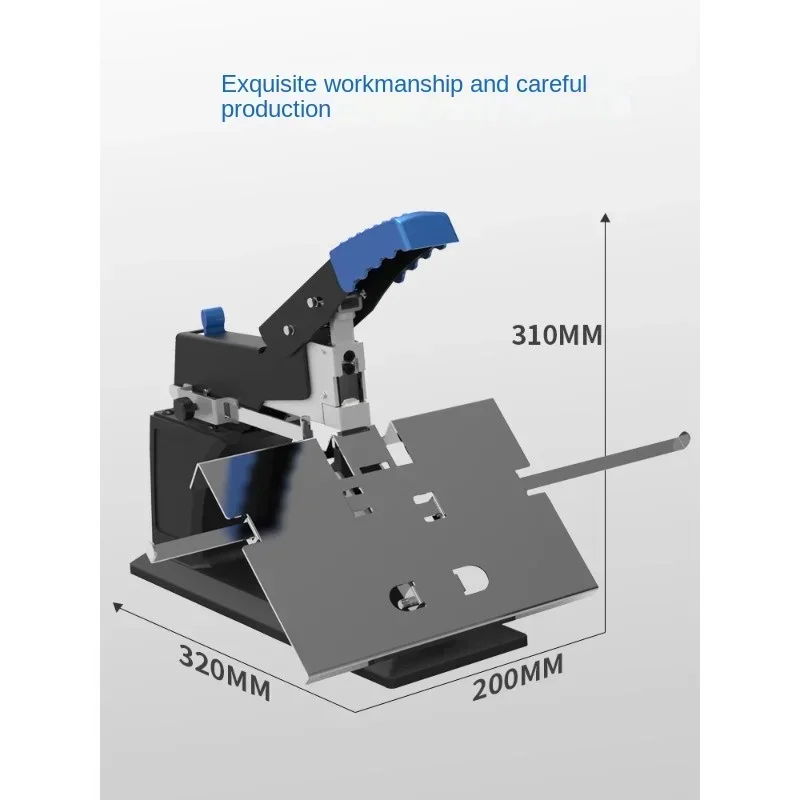 A3 Riding Flat Nails A4 Medium Seam Stapler Heavy Duty Large Thickened Riding Nails Stapler SH-03 Indentation