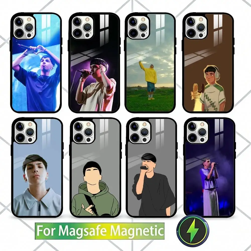 

Singer M-Milo J Phone Case For iPhone17,16,15,14,13 Plus,Pro Max Magnetic For Magsafe Wireless Charging