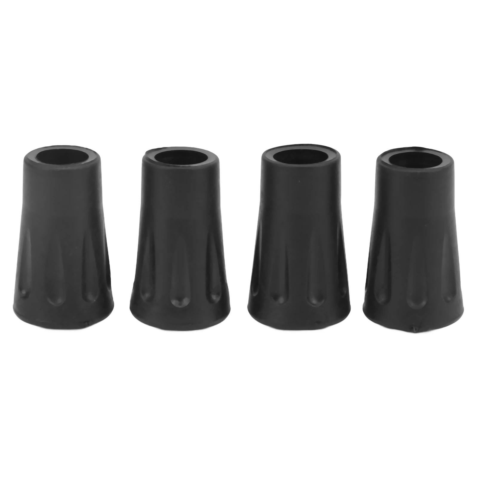 Trekking Pole Tips Rubber Replacement Tip Protectors for Hiking Poles with 12mm Hole Diameter Trekking Pole Tip Protectors