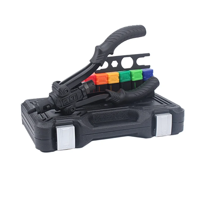 BT-617 Manual Double Pull Rivet Nut Gun Rivet Mother Gun Rivet Mother Gun Pull Cap  M3-M10 Glued Pack