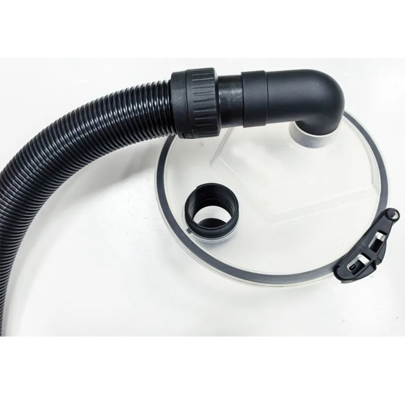 AC39-Dust Collection System Compatible Elbow And Vacuum Hose Kit Including 90-Degree Design For Wet Dry Vac