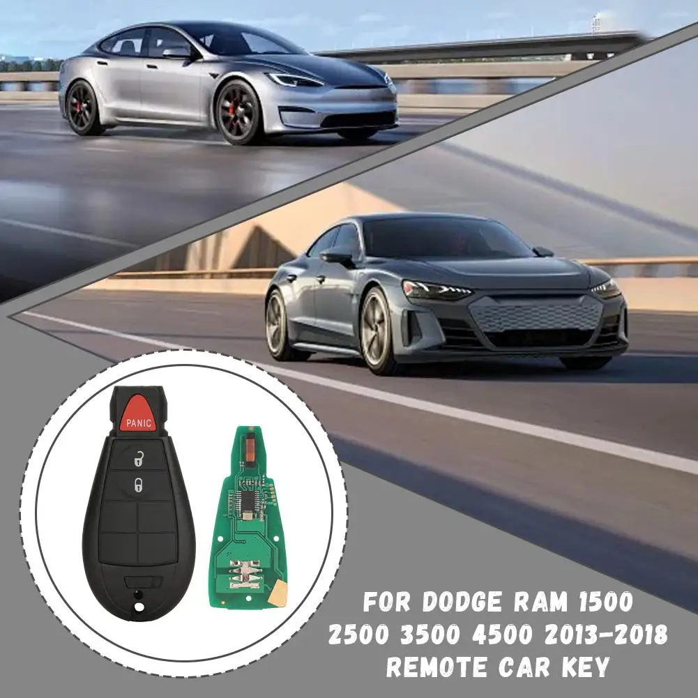 

Для Dodge Ram 1500 2500 3500 4500 (2013-2018 гг.) 3/4/5 ключей с дистанционным управлением, автомобильный ключ, интеллектуальный чехол для автомобильного ключа, дистанционный ключ