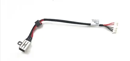 DC Power Jack mit kabel Für Dell Inspiron 17 5000 5555 5558 5559 5758 5759 5755 laptop DC-IN Lade Flex kabel 037KW6