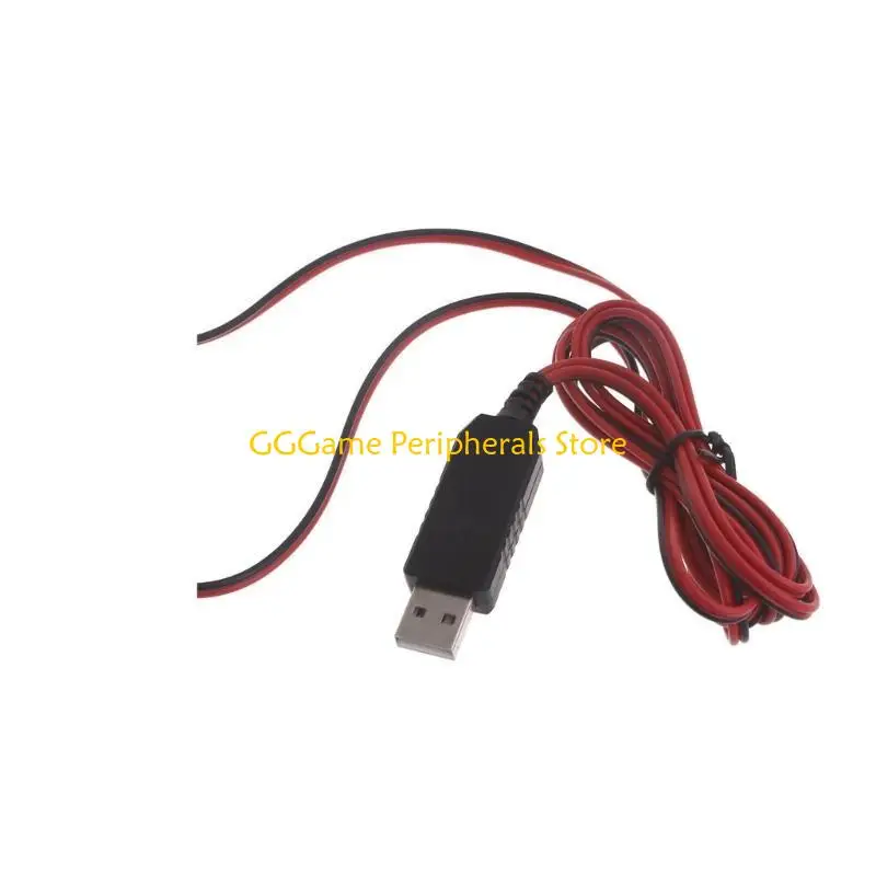 

U55B Battery Eliminators USB5V to 3V LR14 C Dummy Battery for Gas Stove Flashlights