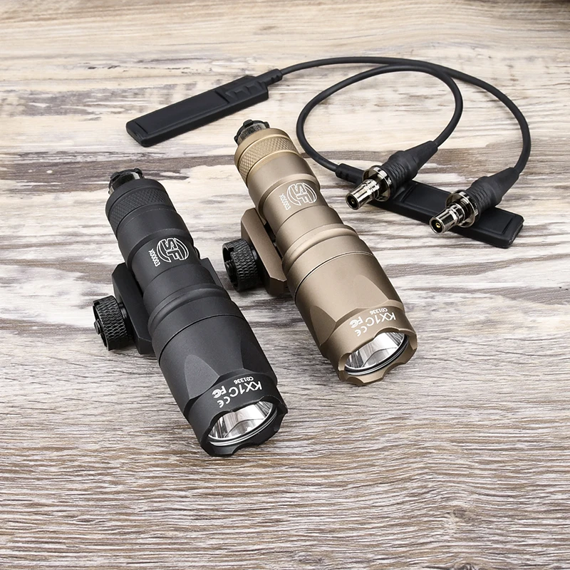 

Фонарик WADSN M300 M300A с вилкой SF, металлический белый светодиодный светильник для разведки, 500 люмен, подходит для стандартной планки Пикатинни 20 мм