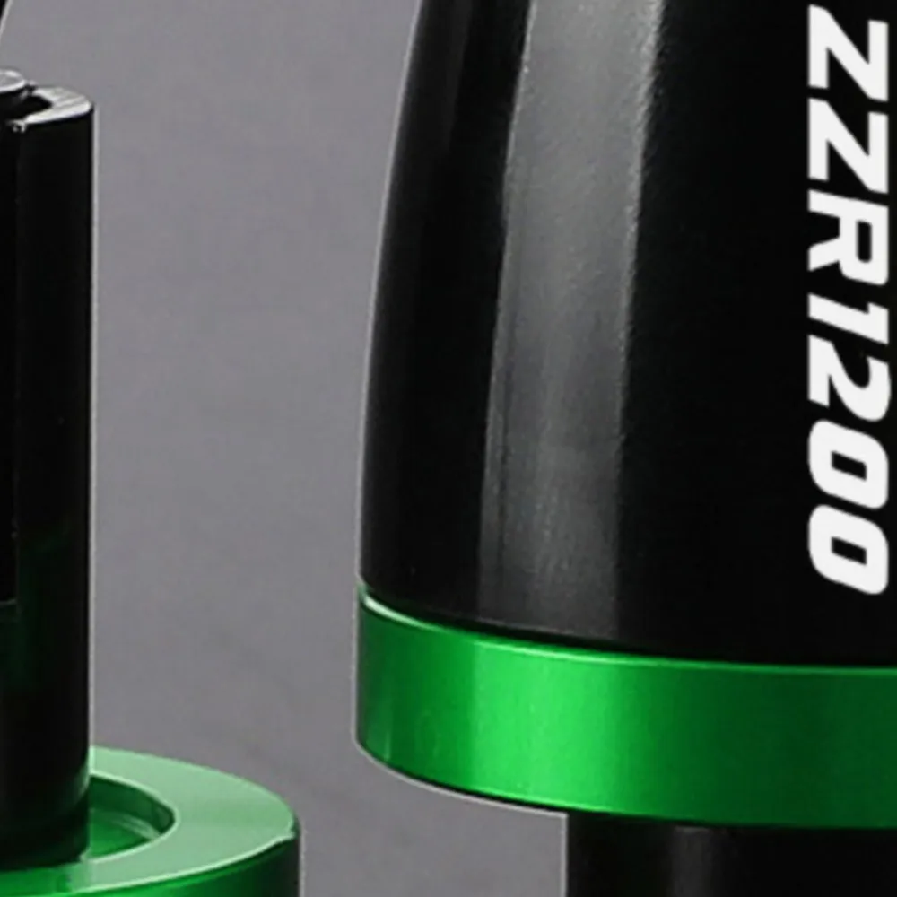 

Для KAWASAKI ZZR1200 ZZR 1200 2002-2005 2004 2003 мотоцикла 7/8 дюйма антивибрационная заглушка, ручки для руля, концы крышки руля