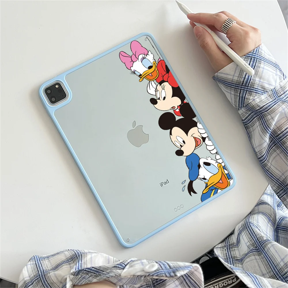 

Акриловый чехол для планшета iPad Air 11 2025, чехол 10-го, 11-го, 9-го поколения Pro 11 дюймов, 10,2 pro10,5 Air3/4/5 9,7 8,3 Mini Daisy Donald