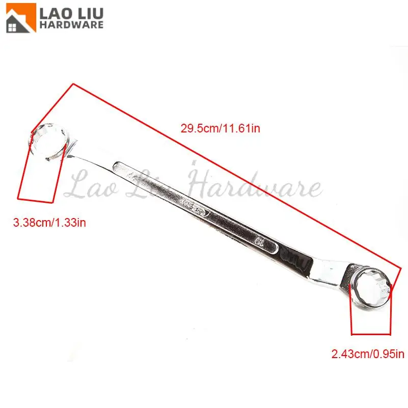 مفتاح ربط زهر البرقوق ثنائي الأغراض برأسين: مفتاح عين أساسي لمهام إصلاح السيارات