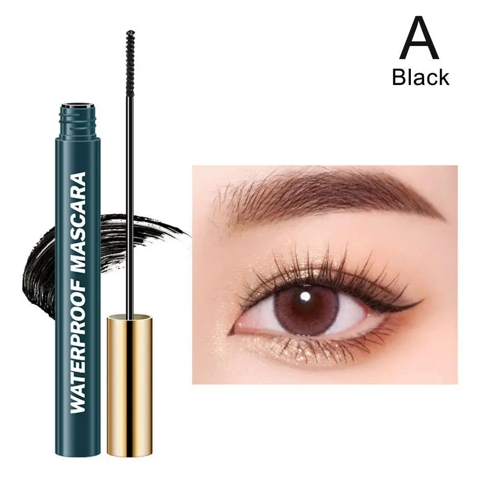 BOBEINI Waterproof Colorful Mascara Long Lasting Lengthening Curling Smudge-Proof Ultra Thin Brush Green Tube Eye Makeup 2026