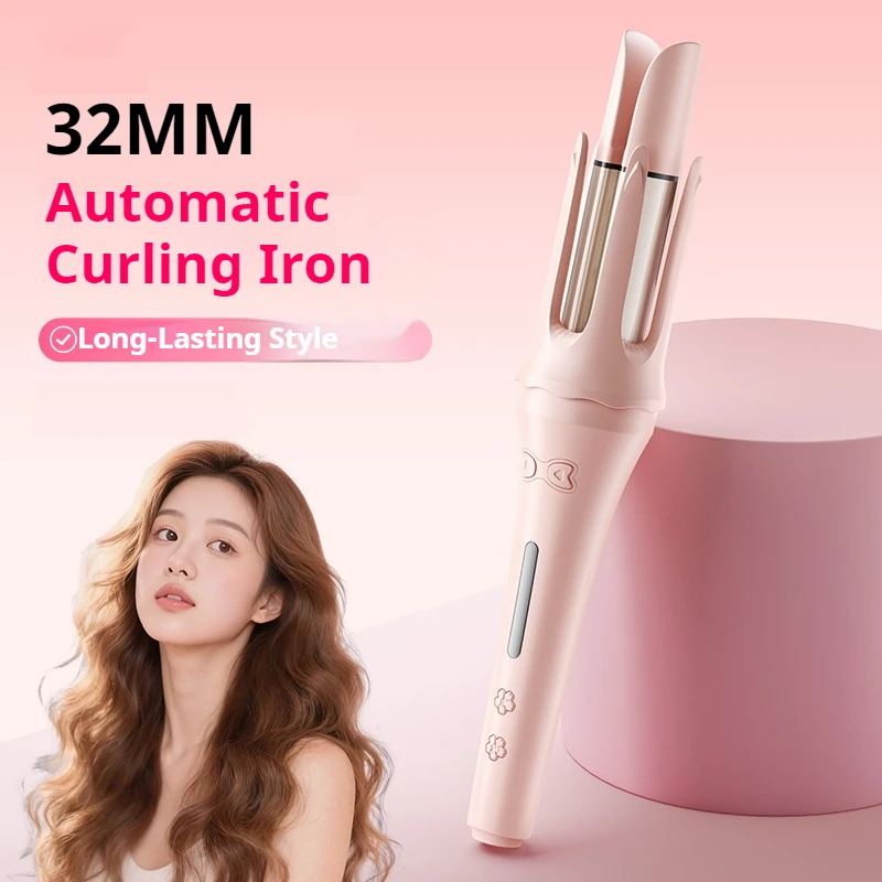 

Автоматическая плойка для завивки волос 32 мм, 100 миллионов отрицательных ионов, 3 температурных режима