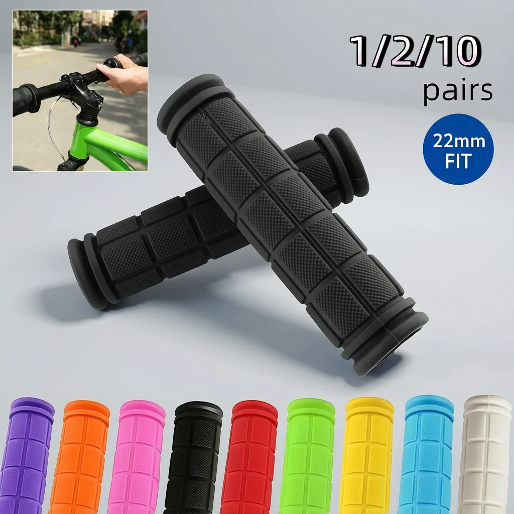 Grips Handlebar BMX MTB Anti-skid Bike Handle Bar Rubber Bicycle product image