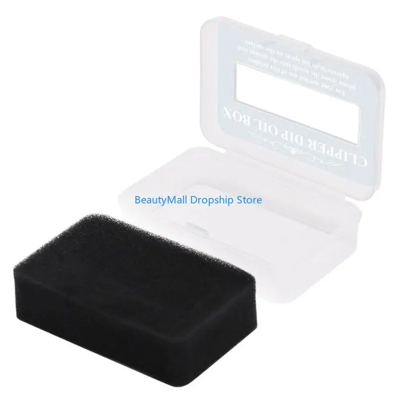 40JD Portable Hair Clippers Lubricating Oil Box Extend Blade Life Reduces Heat Friction Electric Shaver Lubricants Oil Box