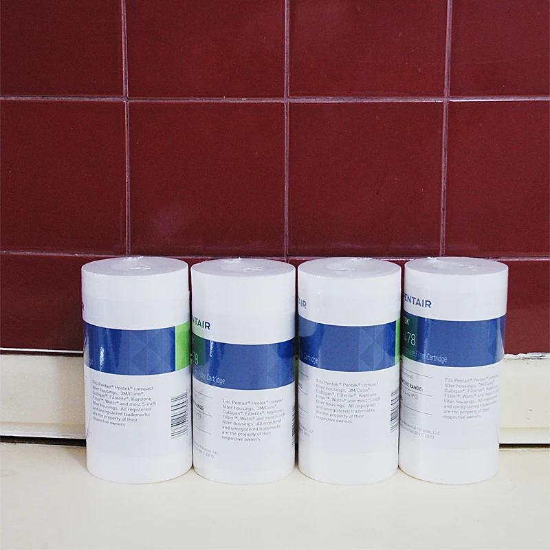 4 Packung Polypropylen pp Sediment 5 Mikron P5-478 Wasserfilter patrone