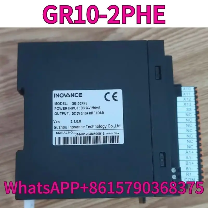 Módulo PLC usado, GR10-2PHE