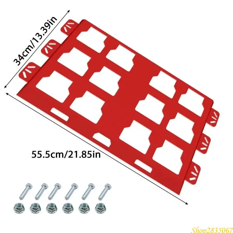 แผ่นติดตั้งสำหรับการจัดเก็บเครื่องมือกล่องบรรจุภัณฑ์และระบบการจัดระเบียบแผ่นเต็มแผ่น 831F