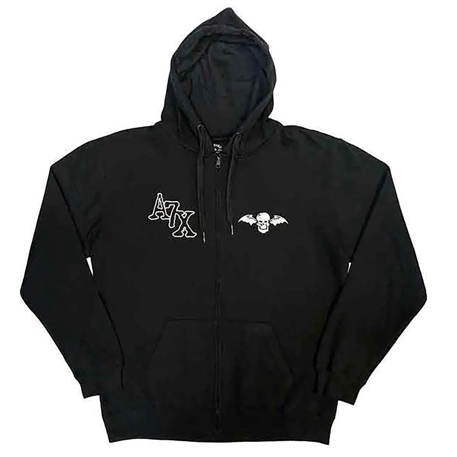 

Толстовка с черепом Avenged Sevenfold A7X, мужская толстовка Metalcore, идеально подходит для фанатов Who Love Dark Rebellious и Hardcore Metal Desig