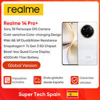 Realme 14 Pro Plus 5G Mobile Phone Snapdragon®7s Gen 3 Chipset Sony IMX896 OIS Camera 3X Periscope 6000mAh 50MP 120HZ 80W Charge