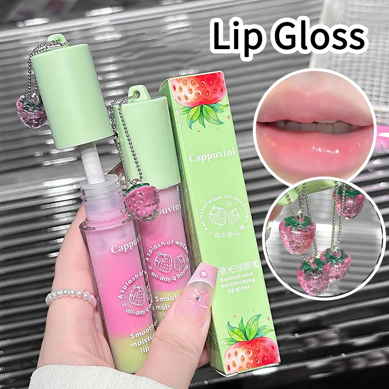 Cappuvini بلسم الشفاه ترطيب ترطيب الشفاه العناية تحسين التجاعيد الشفاه الكورية نمط طبطب الشفاه السعر المنخفض مرآة نوع للجنسين الشتاء الأساسية