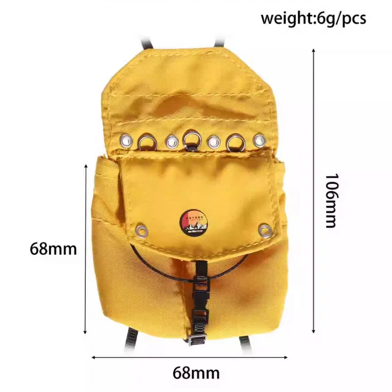 New RC Car Crawler Simulation Travelling Luggage Bag Bag for 1/18 TRX4-M SCX24 MJX Land Rover Decoration Upgrade Parts