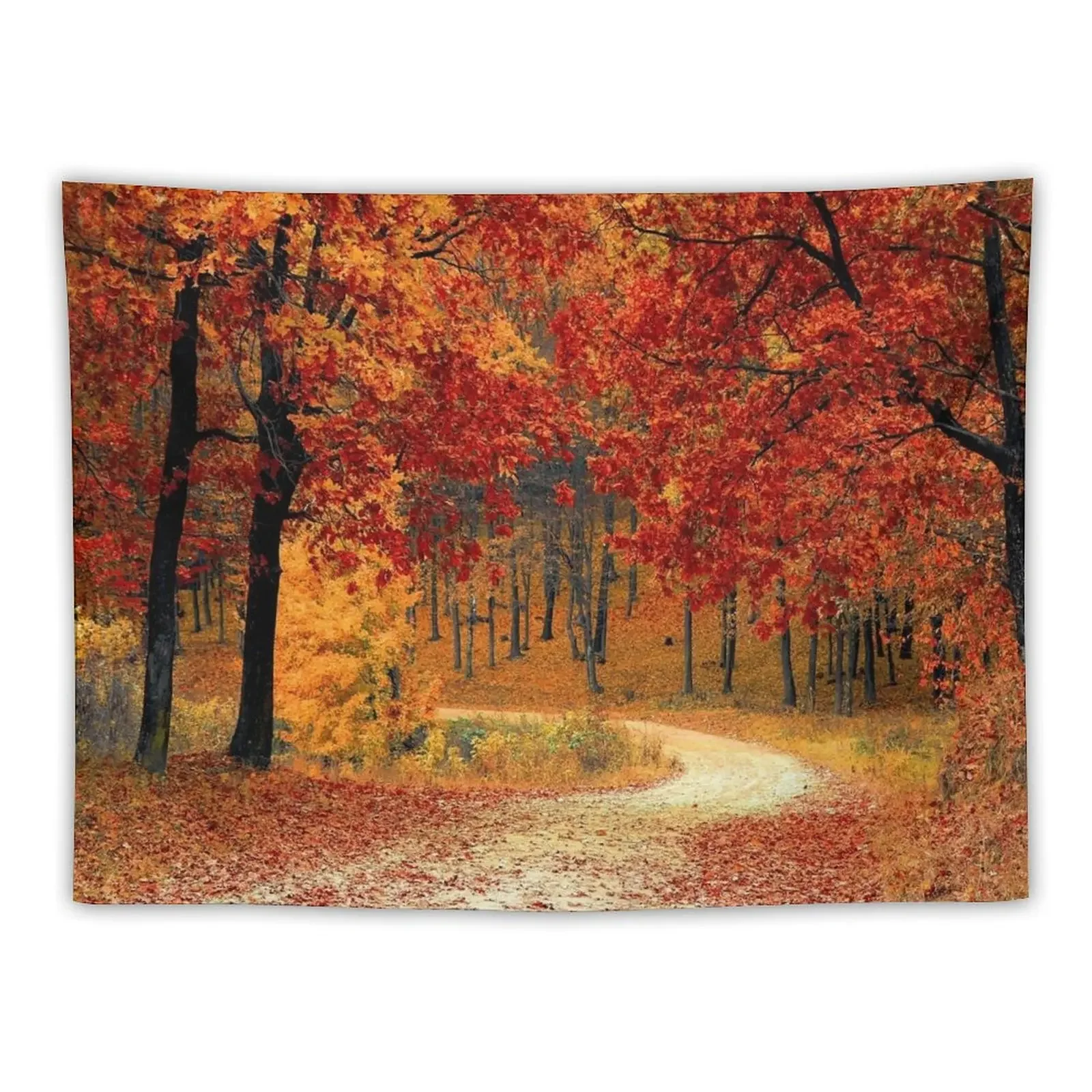 

Vermont Autumn Tapestry Mushroom Home Decor Accessories Decor For Bedroom Wall Mural Tapestry