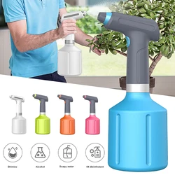 900ML Small Electric Sprayer USB Rechargeable Automatic Watering Fogger Spray Bottle Household Watering Can Gardening Tools