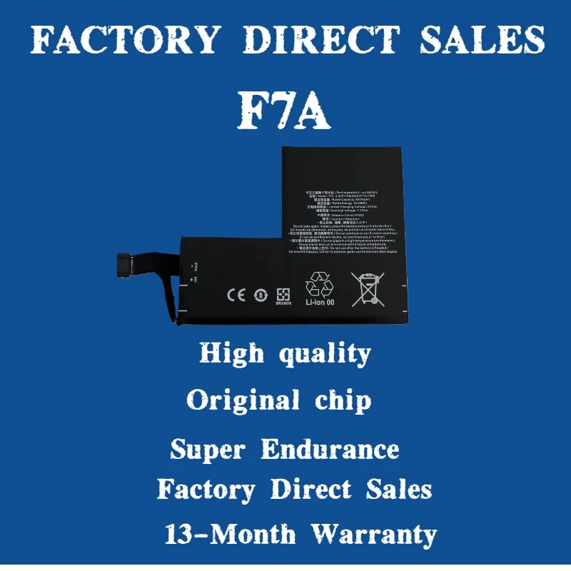 high-capacity F7A Battery for Steam Deck Battery Accessories for Gaming Handheld PC laptop battery