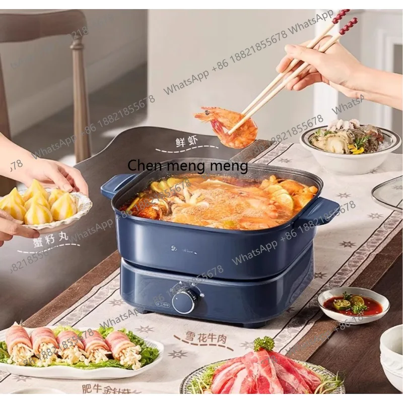 

Micro-pressure quick boiling electric hot pot household 6L multi-functional integrated non-stick intelligent cooking pot