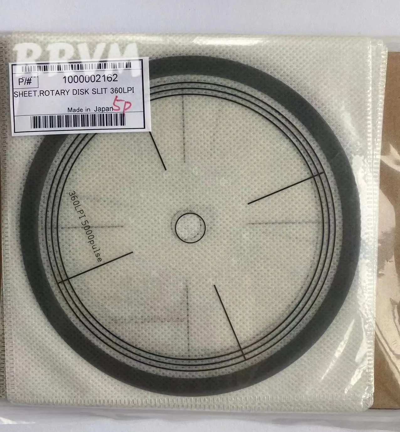

1PC New Original Roland RF640/RA640/VS300I/VS640/VP540/RS640/RT640/VG540/VG2640/Vp300 SHEET,ROTARY DISK SLIT 360LPI-1000002162