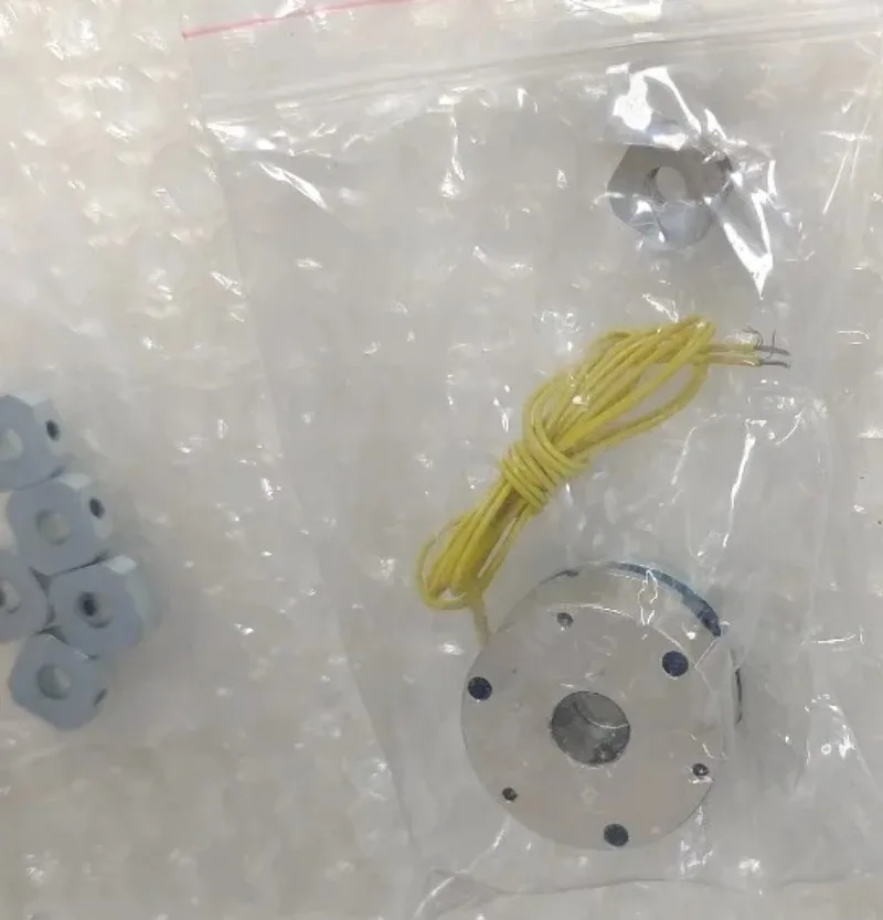 Compact power failure safe electromagnetic brake, 12V 24V mechanical power-off brake component, suitable for DC motor drive
