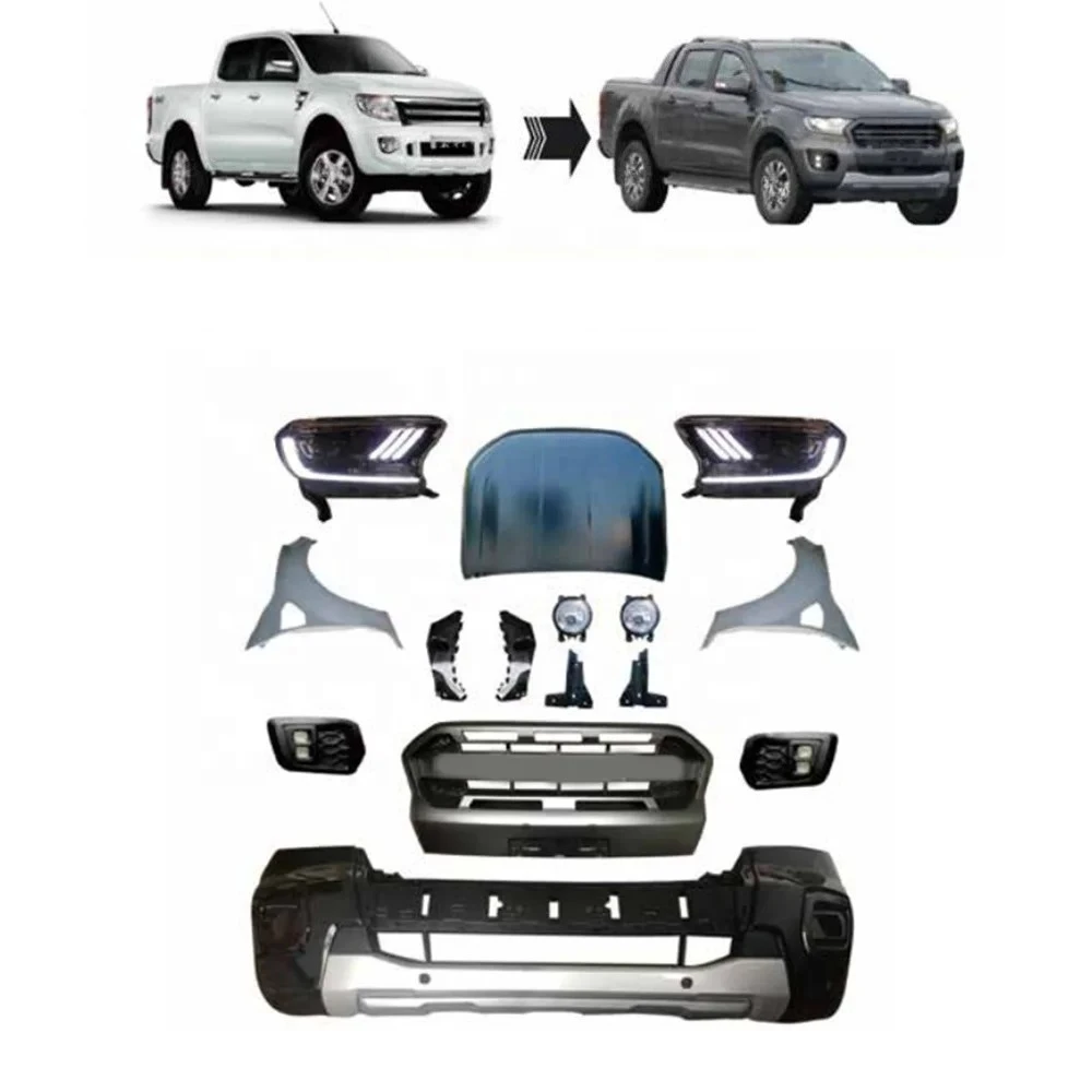 For Ranger T6 To Upgrade To Ranger T8 Dream Garage Modified Auto Body Kit Offroad Accessories