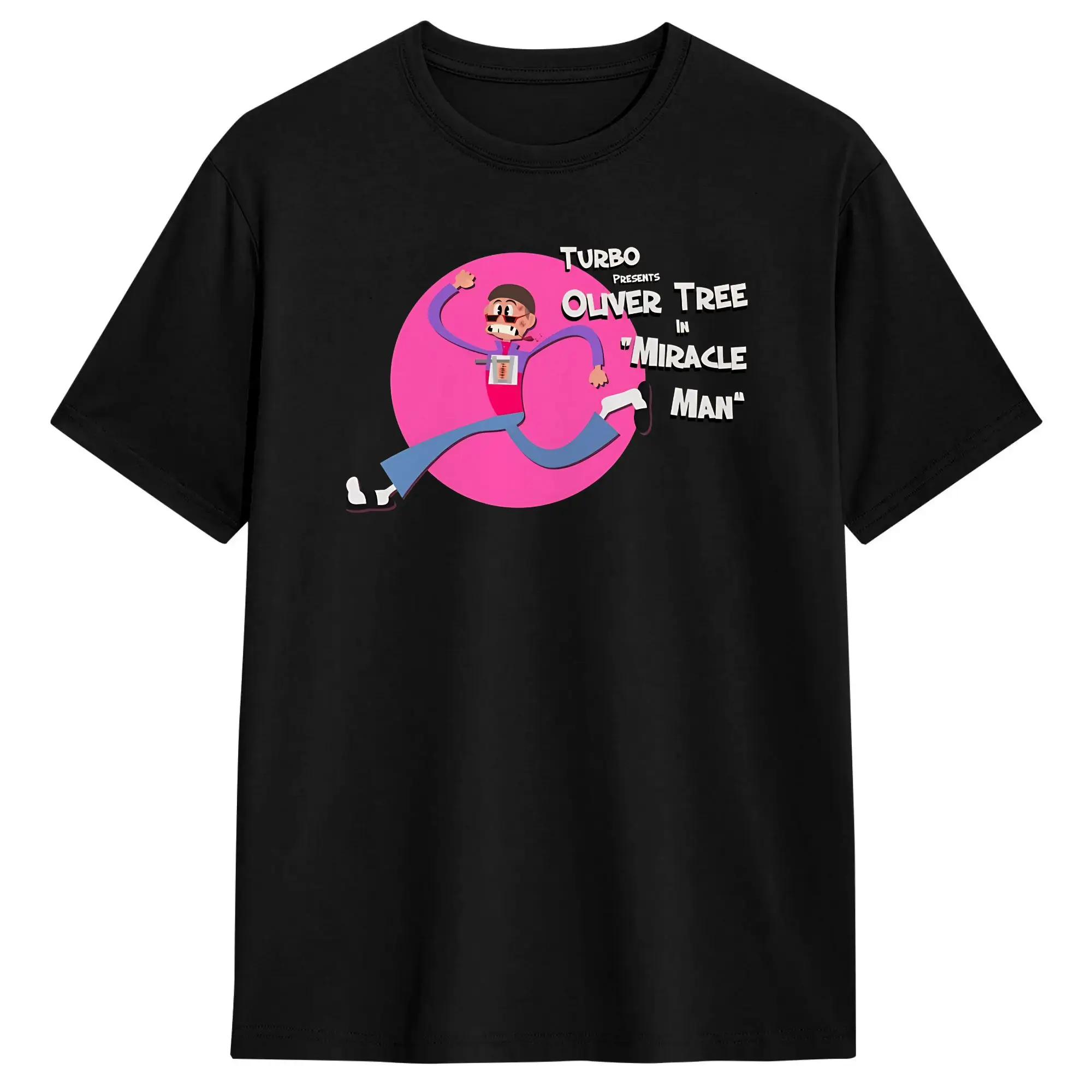 Oliver Tree In Miracle Man T-shirt d'été Y2K, t-shirts basiques en coton, t-shirt Harajuku pour homme, haut décontracté