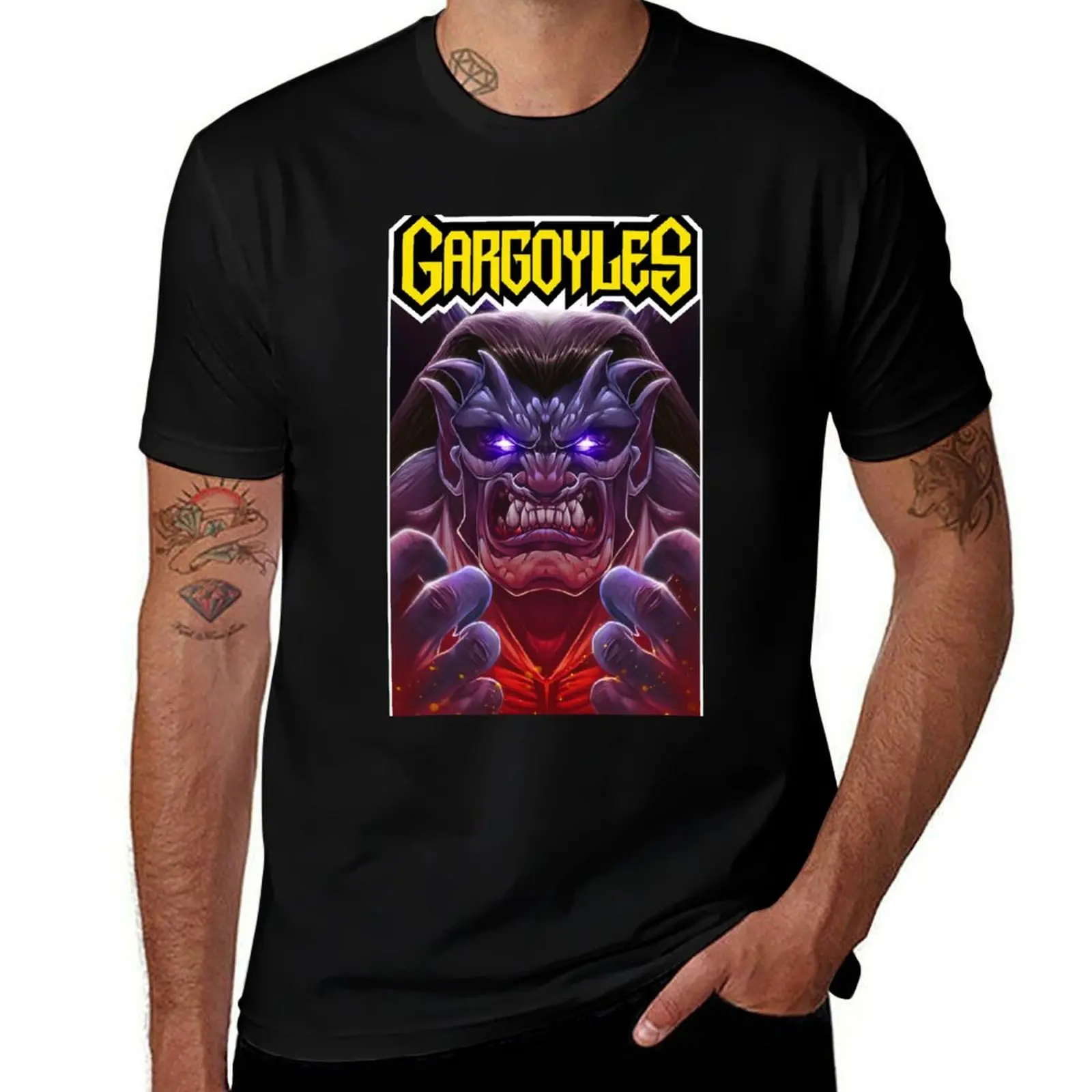 Gargoyles - Goliath T-Shirt Daily Casual Short Sleeve Tee Shirt T-Shirt