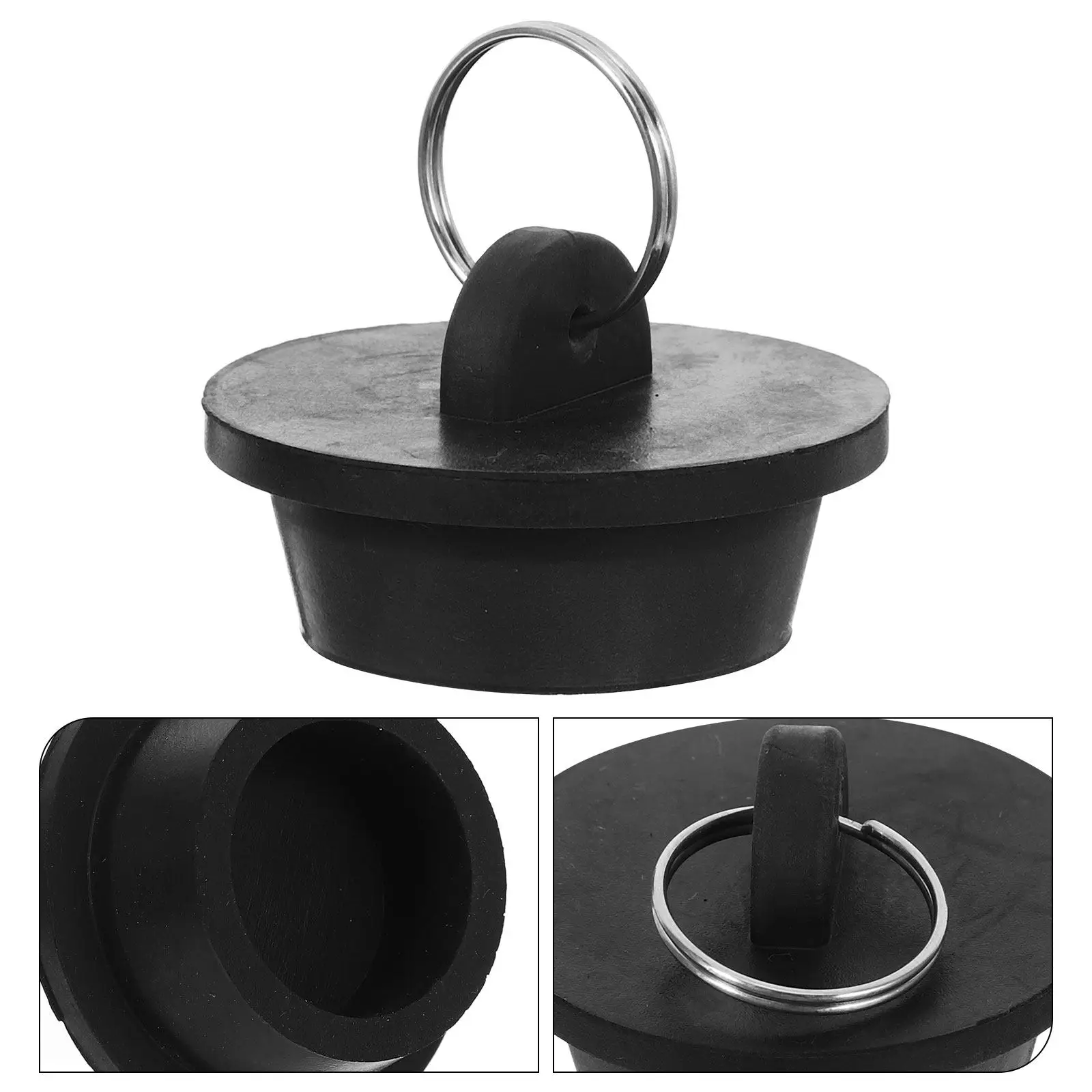 

Rubber Drain Plug Kitchen Bathroom Sink Stopper Bathtub Seal Leak Proof Drain Cover Bathtub Stoppers Bath Tub Plug