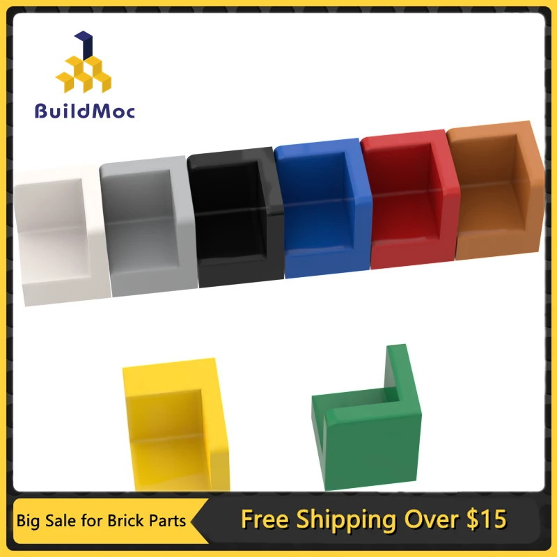 MOC Compatible Assembles Particles 6231 Panel 1 x 1 x 1 Corner Building Blocks DIY Educational High-Tech Spare Toys