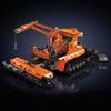 MOLD KING 기술 리모컨 설원 엔지니어링 트럭 빌딩 블록, DIY 자동차 모델 벽돌 장난감, 어린이 소년 선물, 17051 3