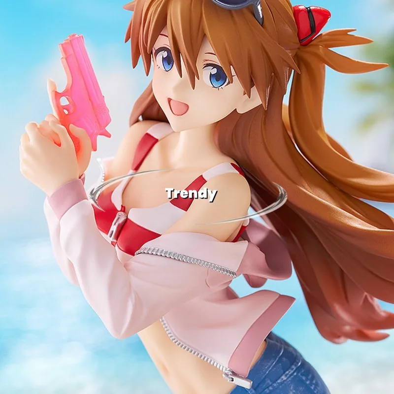 

Genuine in stock GSC EVA Neon Genesis Evangelion PUP EVA Asuka Ayanami Rei Swimsuit Anime Figure Model Collection Kit