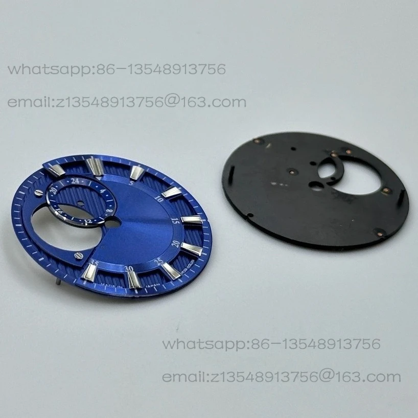 

NH39 механизм циферблат 28,5 мм механические часы модификация поверхности полые без светящихся аксессуаров для часов