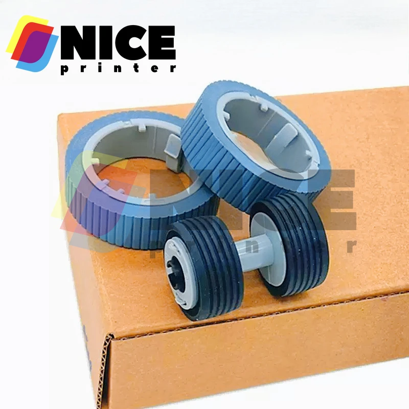 1sets PA03670-0001 PA03670-0002 Pickup Brake Roller for Fujitsu fi-7160 fi-7180 fi-7260 fi-7280 fi-7300NX fi-7240  fi-7140
