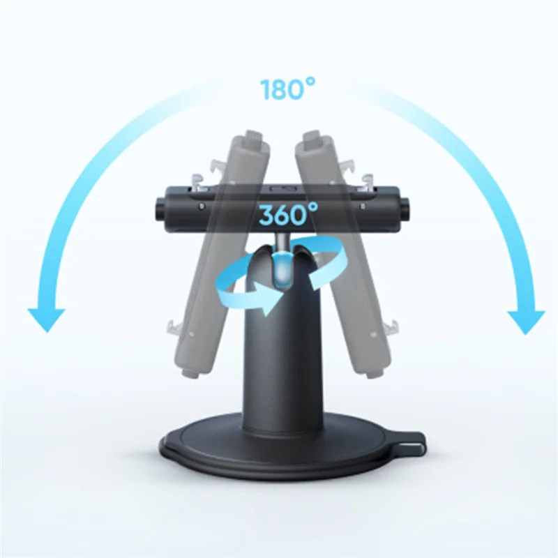 لـ GO Ultra المغناطيسي الدوار قوس محور حامل جبل مع قاعدة شفط لدعم كاميرا نافذة الحائط #6