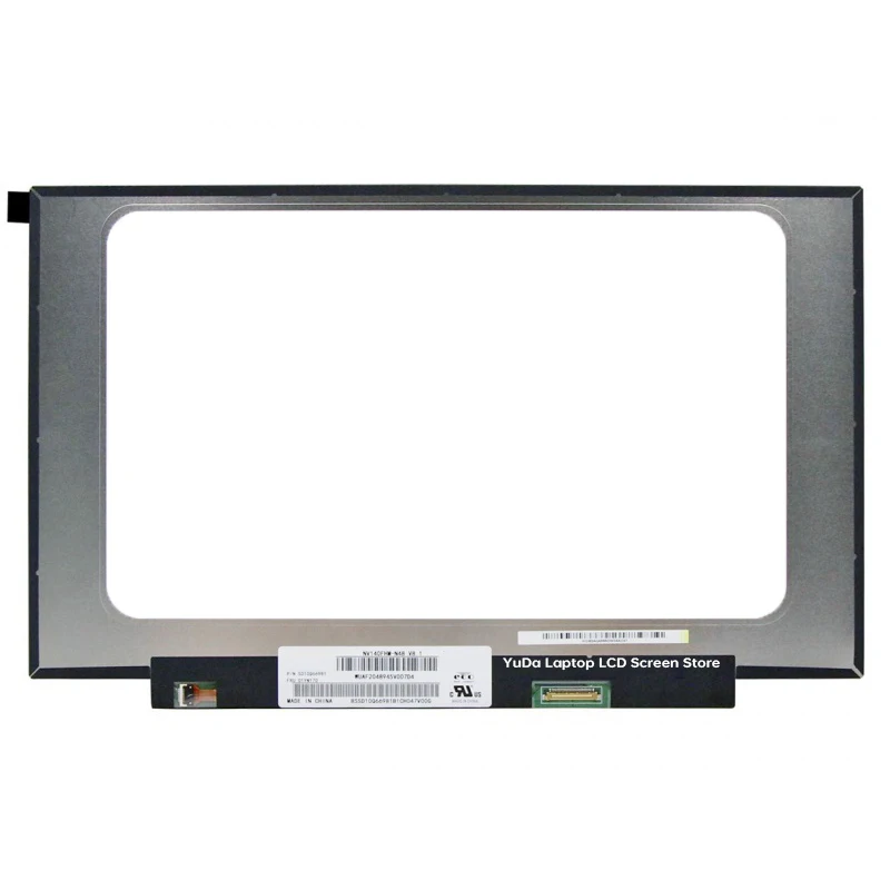 14 Inch IPS Laptop LCD Screen NV140FHM-N48 N140HCA-EAD EAC LP140WFH-SPD3 LP140WFA-SPD1 B140HAN04.0 Display Matrix Panel 30 Pins