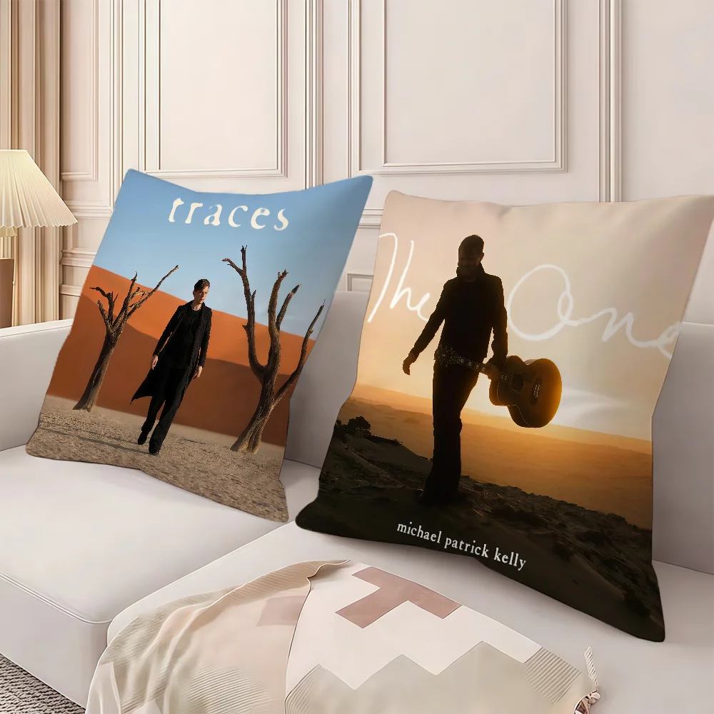 Patrick cushion cover Fashionable Singer Style Kelly pillowcase Comfortable sofa M-Michael Bedroom Personalized Decoration