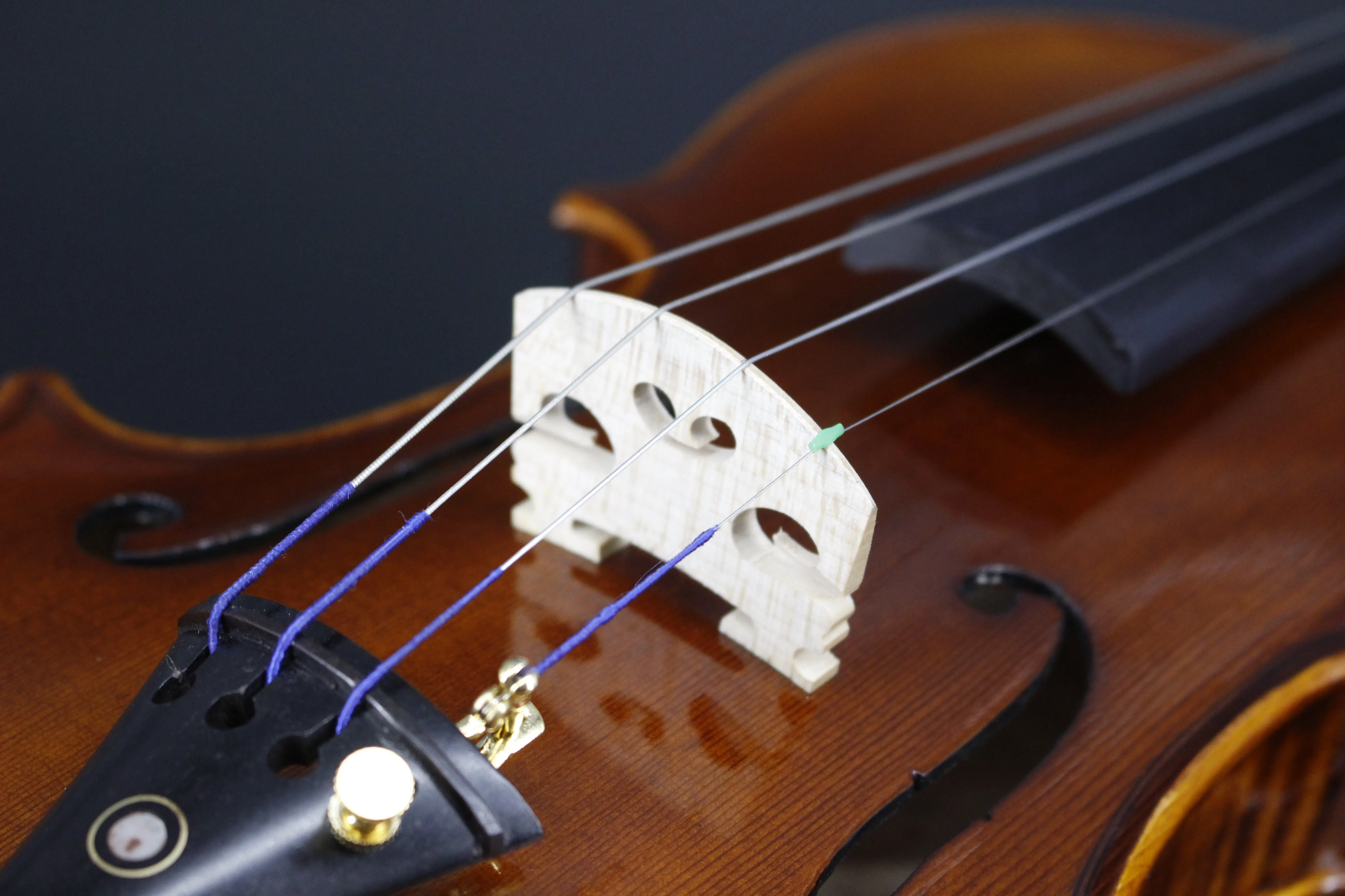 

Top Grade 4/4 Full Size Student Acoustic Violin Premium Solid Wood Stringed Instrument For Beginners Practice Play Study