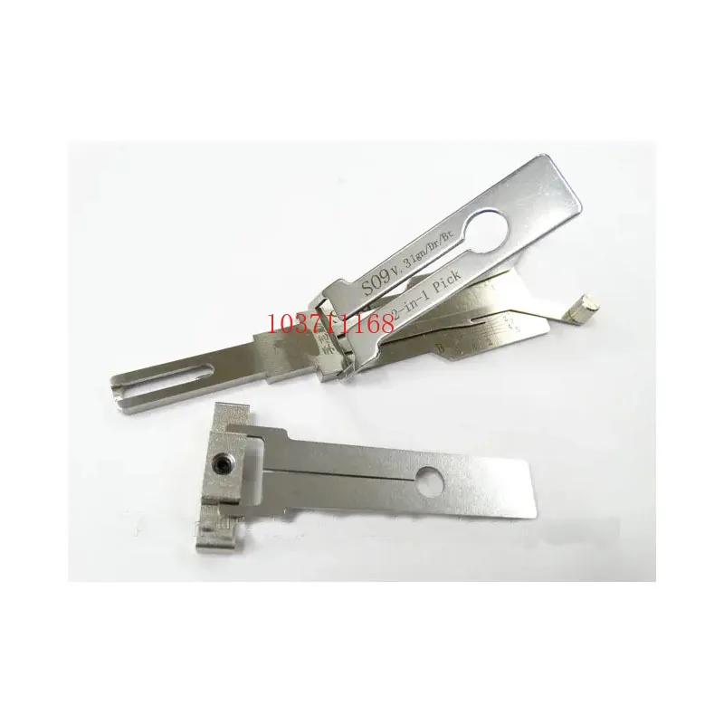 

Lishi 2-in-1 S09 V4 Model Hyundai Kia Vehicles Cars Automotive Lock Picking Locksmith Tools Lishi S09