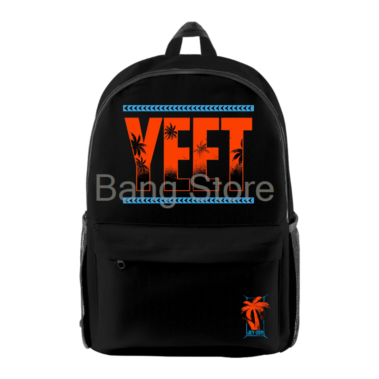 Jey Uso Yeet Zaino Borsa a tracolla unisex Casual Streetwear Daypack Borse da viaggio unisex