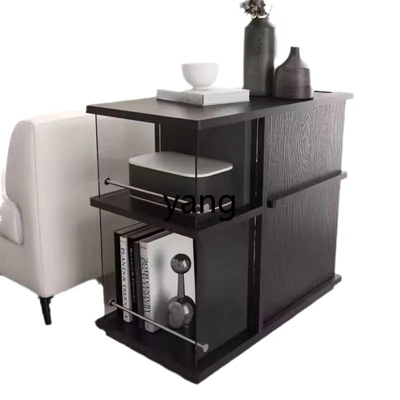 

lmm household removable tea cabinet side few with wheels living room sofa side few trolleys
