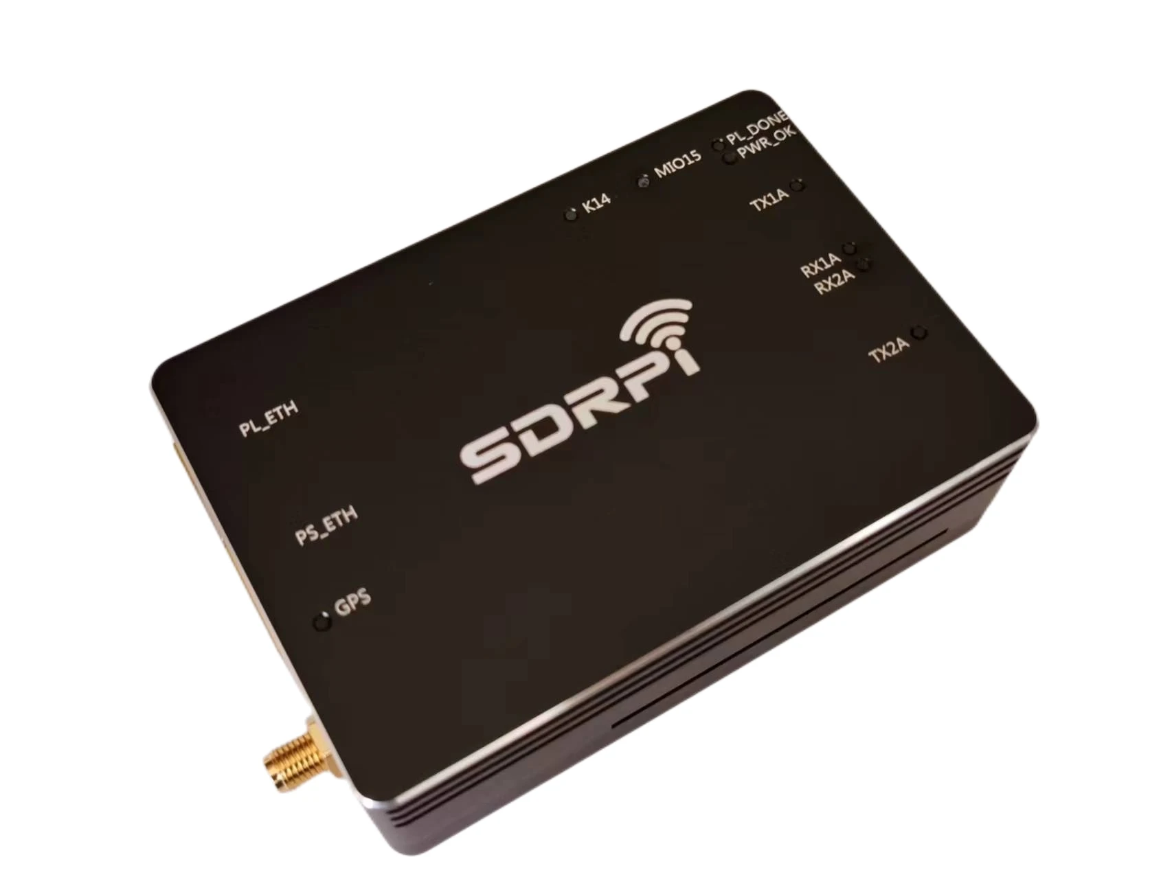 SDRPi 70M-6GHz Software Define Radio Development Platform ZYNQ + AD9361 Openwifi Development Board With Black CNC Aluminum Case