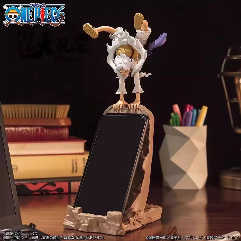 Bandai One Piece Monkey D. Ruffy Anime Action Figure Sammeln Modell Spielzeug Für Kinder Geschenk Ornamente Desktop Dekoration