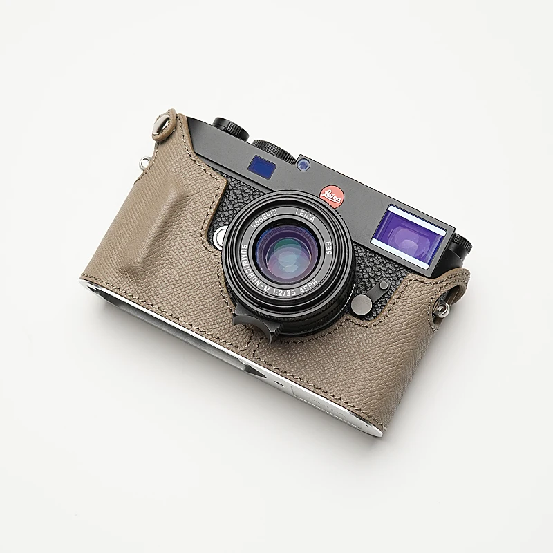 Mr.Stone voor Leica M11 Kleurrijke cameratas Beschermhoes Camerabody Kleurrijk handgemaakt leer