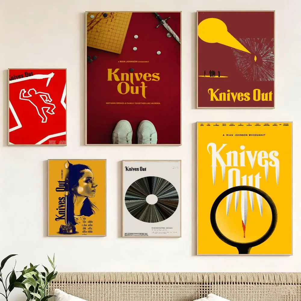 Related Movies K-Knives O-Out Poster Pegatina artistica HD autoadhesiva impermeable para salon dormitorio