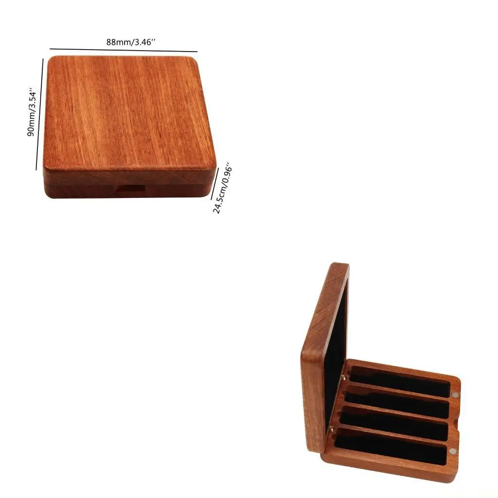 

M5TC Saxophone Box for Clarinet Saxophone Hold Four Reeds